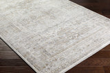 Kazou Gray Medallion Area Rug - Ornate Home