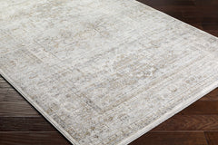 Kazou Gray Medallion Area Rug - Ornate Home