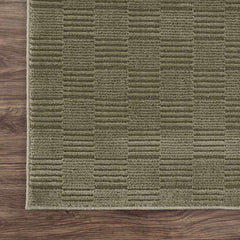 Kazuma Green Washable Area Rug - Ornate Home