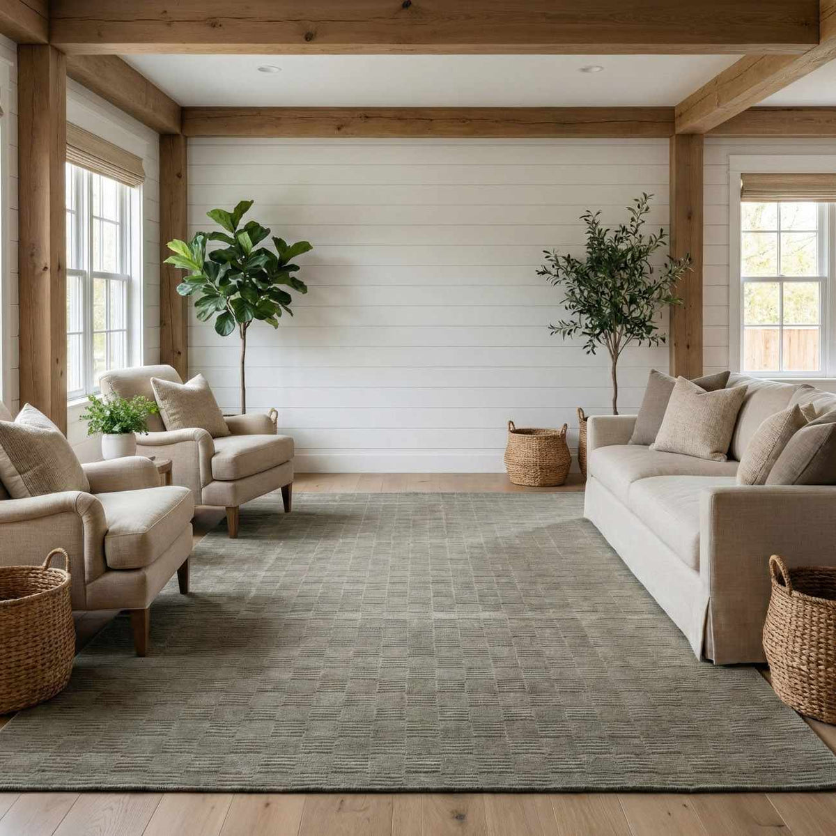 Kazuma Green Washable Area Rug - Ornate Home