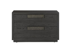 Keali Ebonized Pine Nightstand - Ornate Home