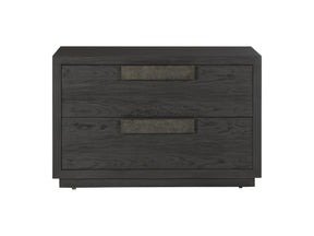 Keali Ebonized Pine Nightstand - Ornate Home