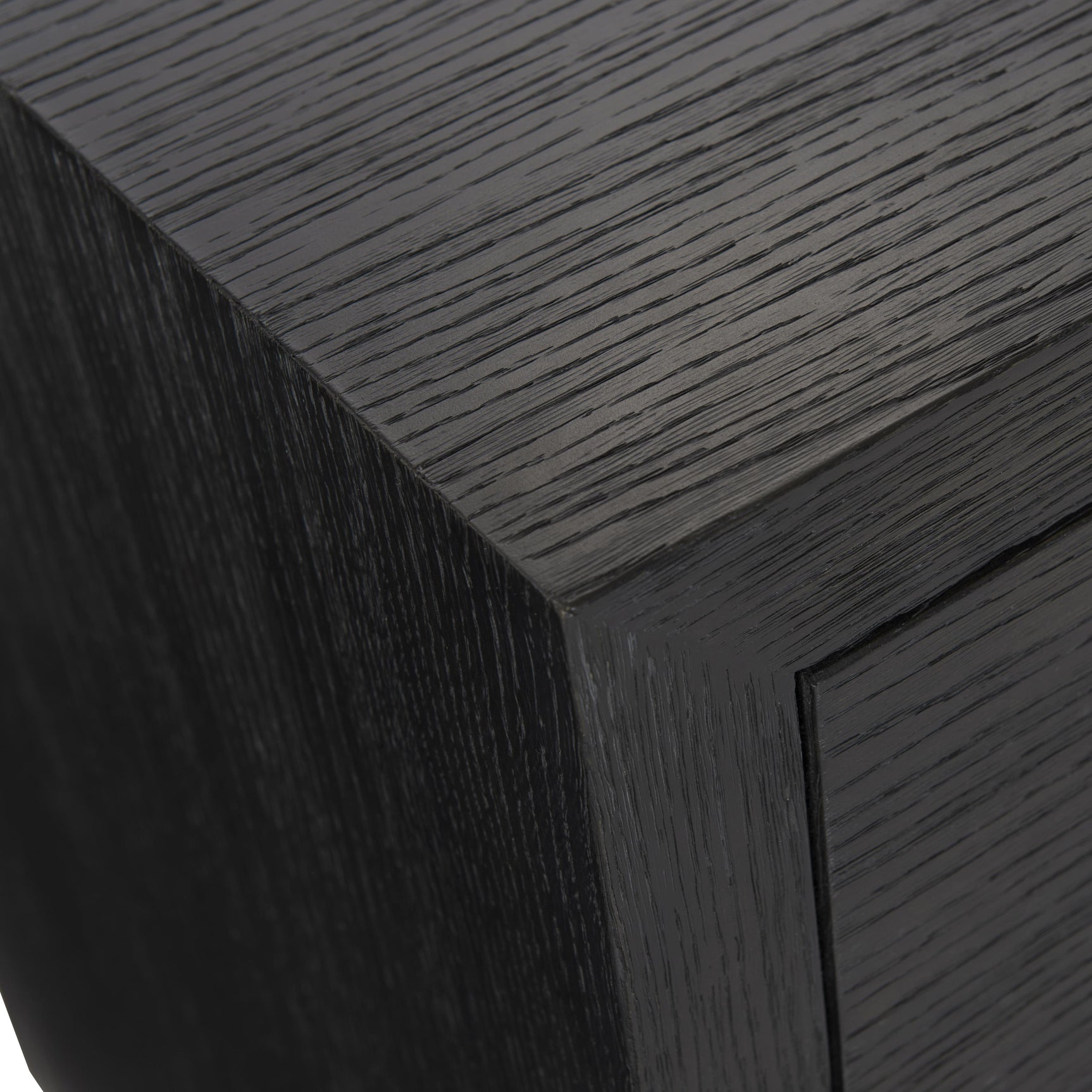 Keali Ebonized Pine Nightstand - Ornate Home