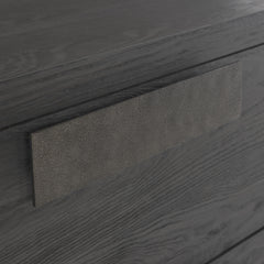 Keali Ebonized Pine Nightstand - Ornate Home