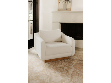Keane Cream Lounge Chair - Ornate Home