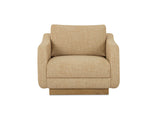 Keane Ochre Lounge Chair - Ornate Home