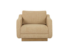 Keane Ochre Lounge Chair - Ornate Home