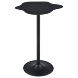 Keanu Black Curved 29-inch Cloud-Shaped Bistro Bar Table - Ornate Home