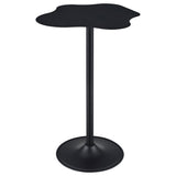 Keanu Black Curved 29-inch Cloud-Shaped Bistro Bar Table - Ornate Home