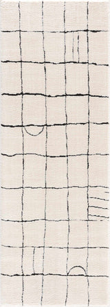 Keanu Black & White Area Rug - Clearance - Ornate Home