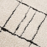 Keanu Black & White Area Rug - Clearance - Ornate Home