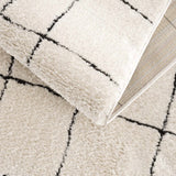Keanu Black & White Area Rug - Clearance - Ornate Home