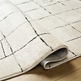 Keanu Black & White Area Rug - Clearance - Ornate Home
