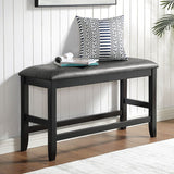 Kearney Black/Gray Bench - Ornate Home
