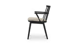 Keaton Black Dining Chair (Set of 2) - Ornate Home