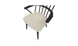 Keaton Black Dining Chair (Set of 2) - Ornate Home
