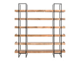 Keaton Brown/Black Etagere - Ornate Home