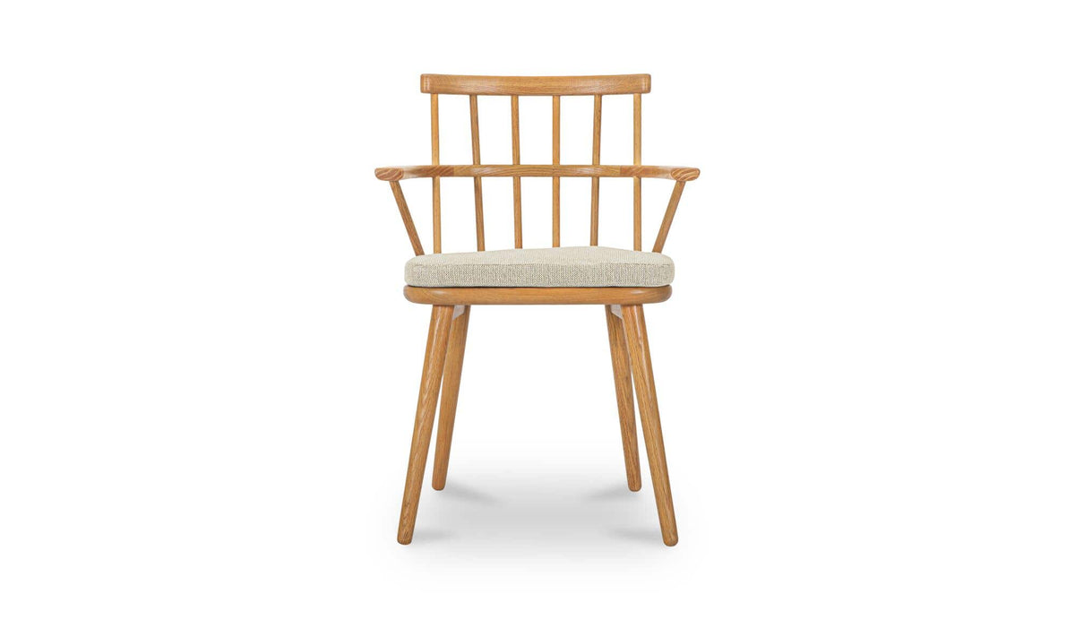 Keaton Natural Dining Chair (Set of 2) - Ornate Home
