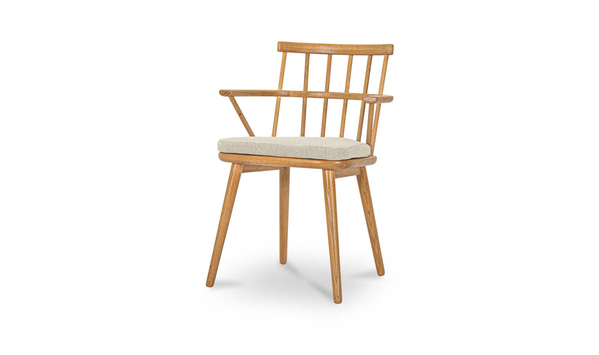 Keaton Natural Dining Chair (Set of 2) - Ornate Home