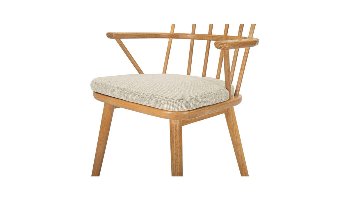Keaton Natural Dining Chair (Set of 2) - Ornate Home