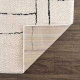 Keats Black & White Area Rug - Clearance - Ornate Home