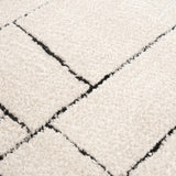 Keats Black & White Area Rug - Clearance - Ornate Home
