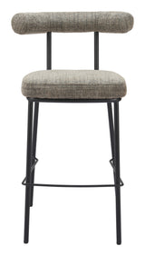 Kede Green Tweed Barstool - Ornate Home