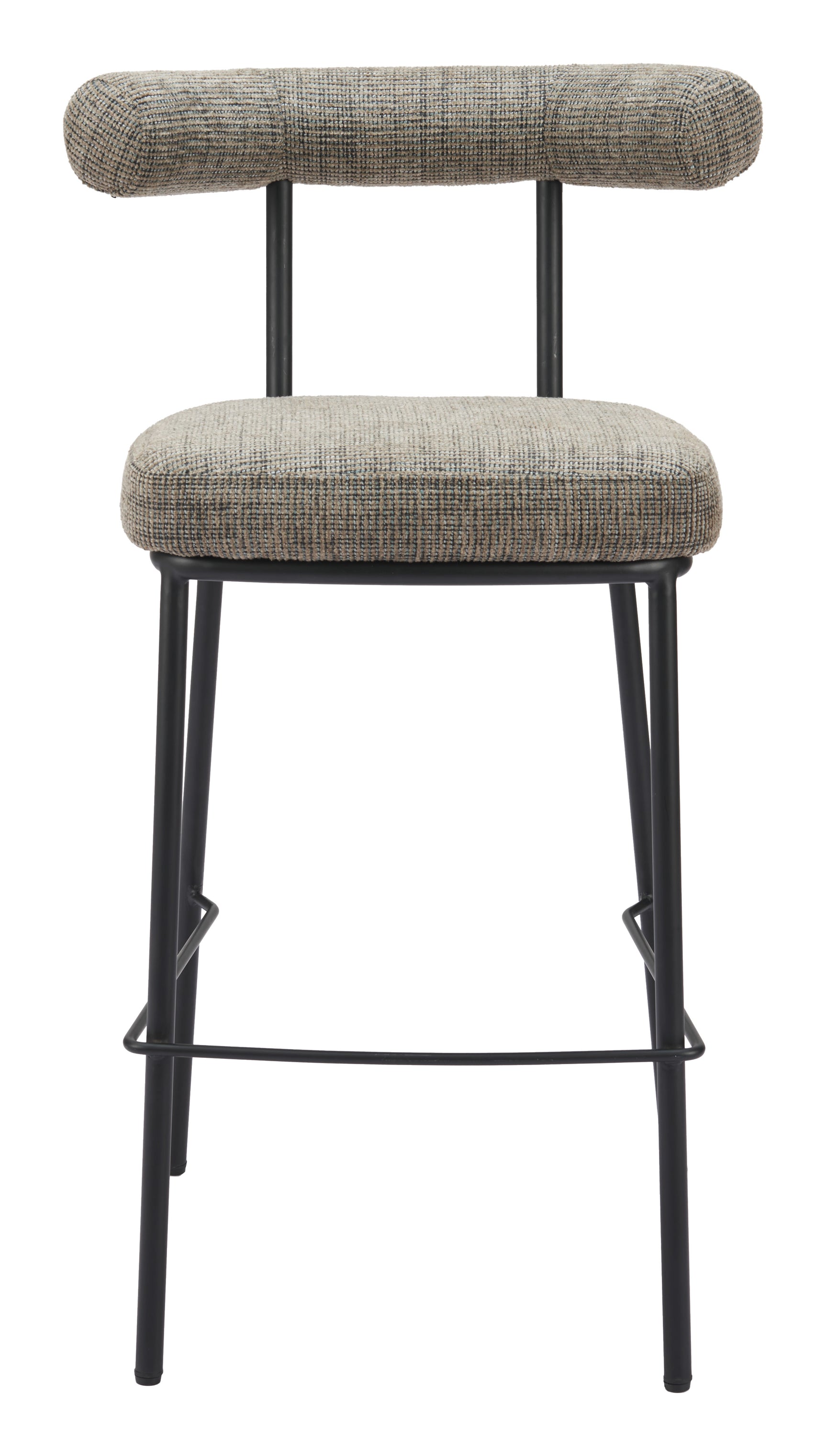 Kede Green Tweed Barstool - Ornate Home