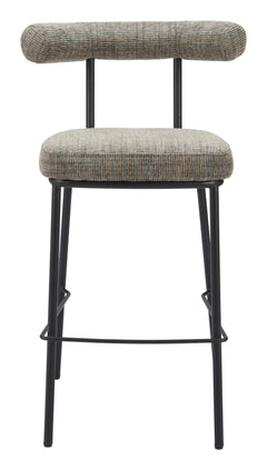 Kede Green Tweed Barstool - Ornate Home