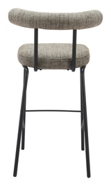 Kede Green Tweed Barstool - Ornate Home