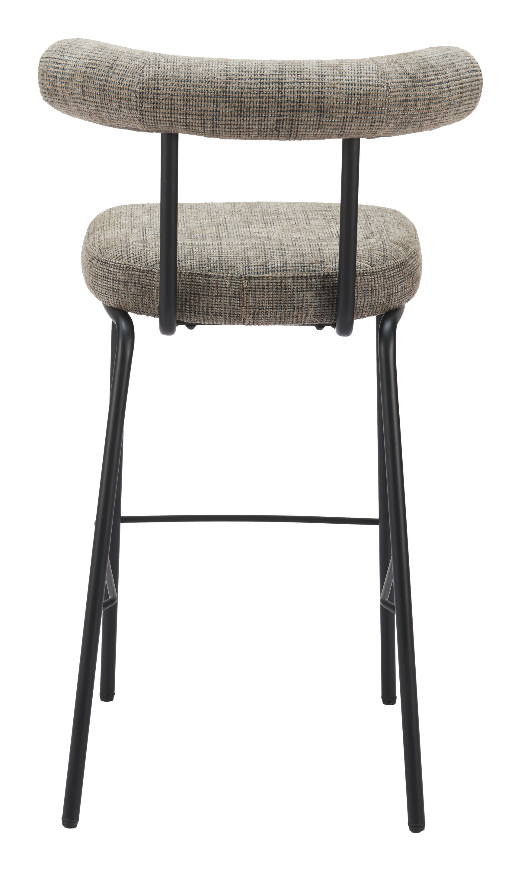 Kede Green Tweed Barstool - Ornate Home