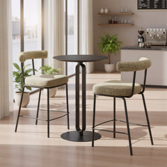 Kede Green Tweed Counter Stool - Ornate Home