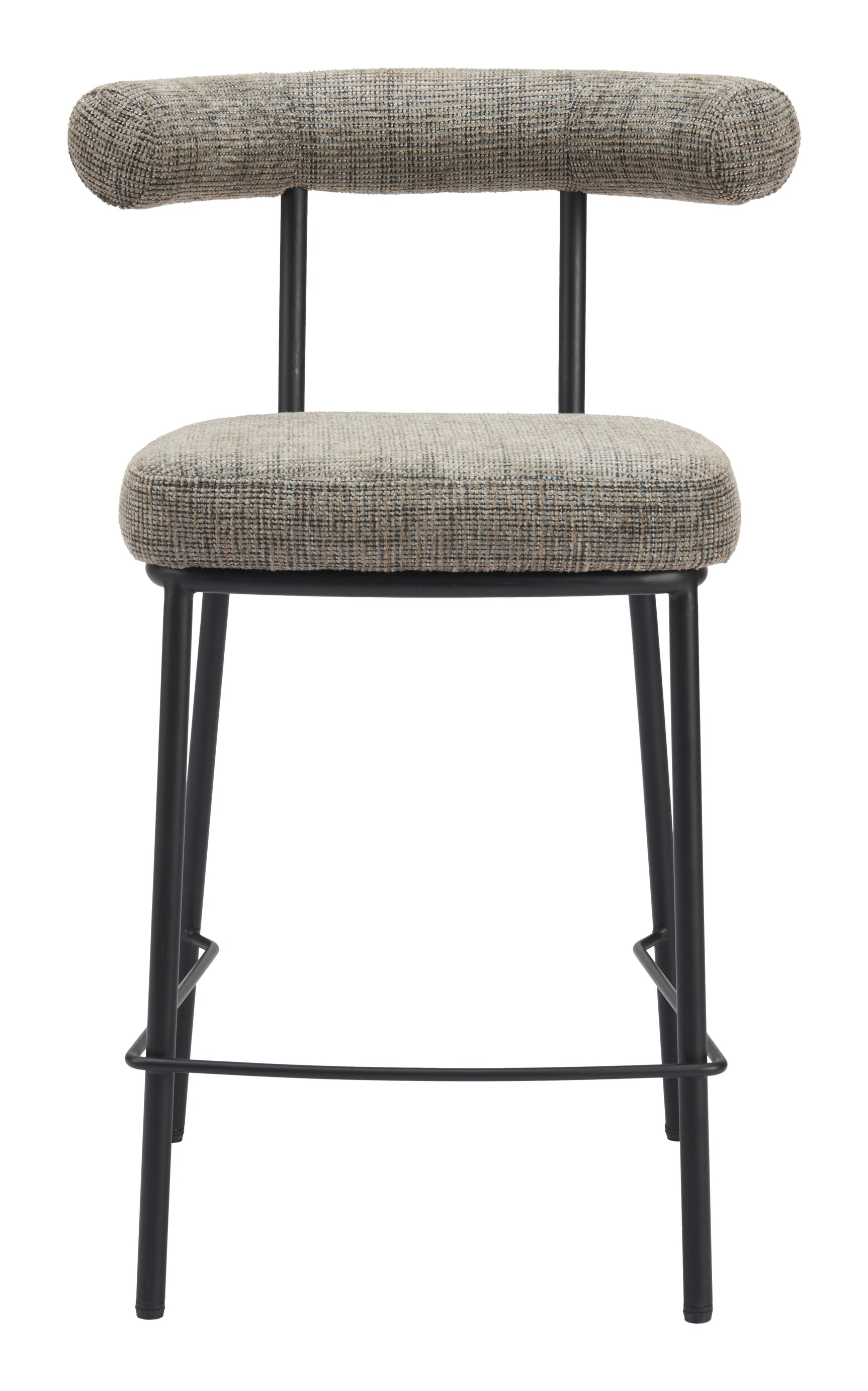 Kede Green Tweed Counter Stool - Ornate Home