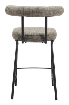 Kede Green Tweed Counter Stool - Ornate Home