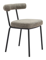 Kede Green Tweed Dining Chair (Set of 2) - Ornate Home