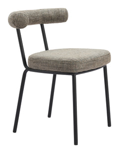 Kede Green Tweed Dining Chair (Set of 2) - Ornate Home