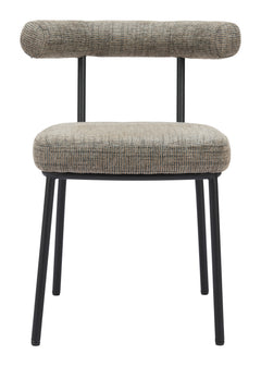 Kede Green Tweed Dining Chair (Set of 2) - Ornate Home
