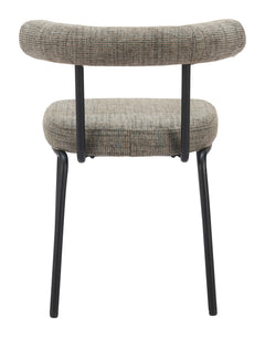 Kede Green Tweed Dining Chair (Set of 2) - Ornate Home