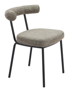 Kede Green Tweed Dining Chair (Set of 2) - Ornate Home
