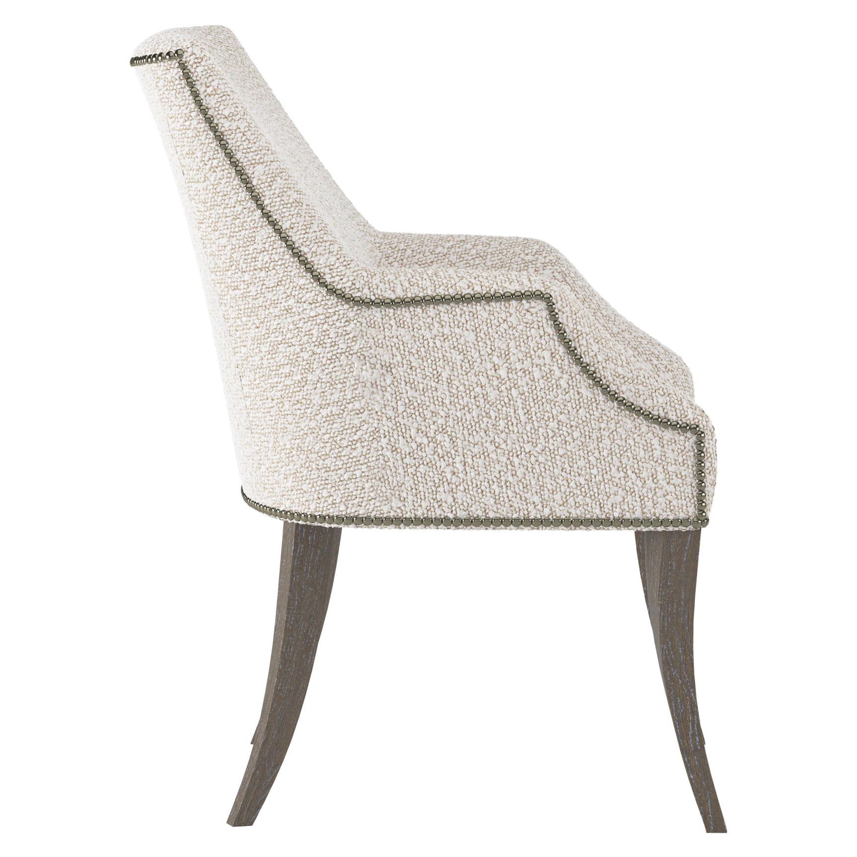 Keeley Portobello/Beige Fabric Arm Chair - Ornate Home