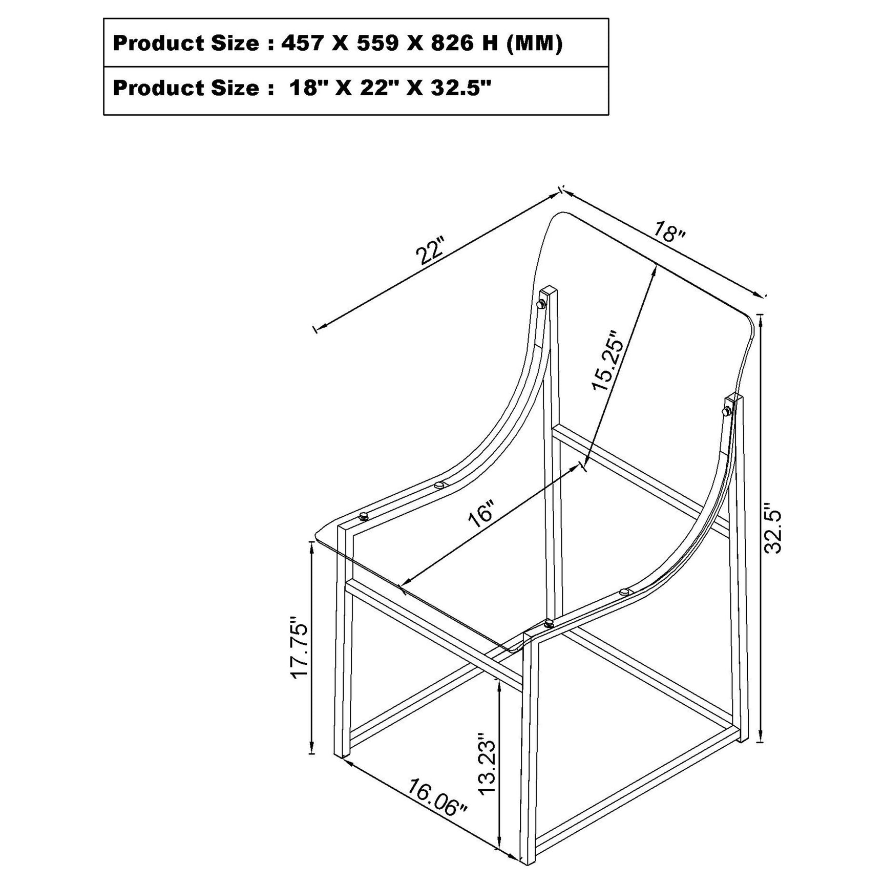 Keeling Chrome 5-piece Round Glass Top Acrylic Dining Set - Ornate Home