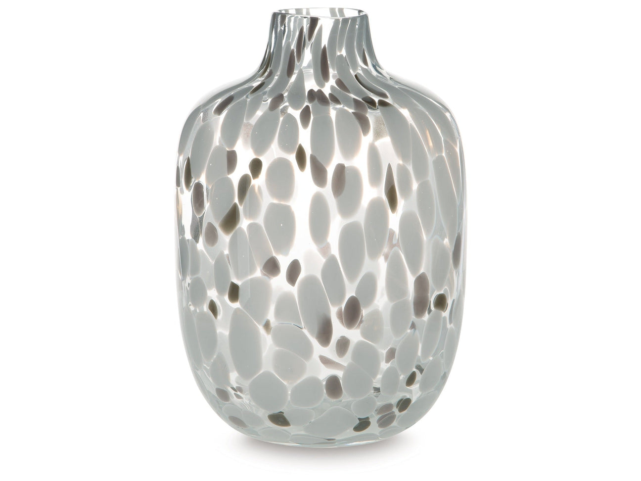 Keelton White/Taupe/Pink Vase 9" (Online Special Price) - Ornate Home