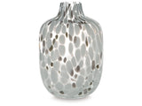 Keelton White/Taupe/Pink Vase 9" (Online Special Price) - Ornate Home