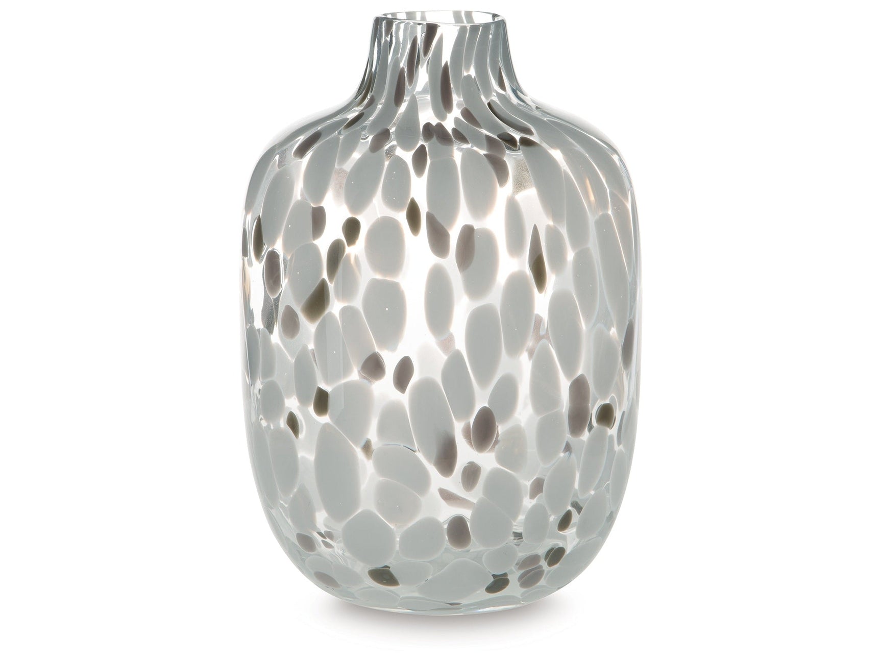 Keelton White/Taupe/Pink Vase 9" (Online Special Price) - Ornate Home