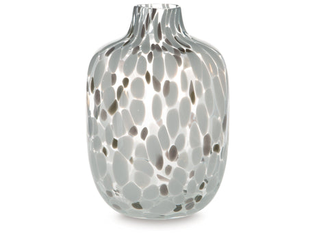 Keelton White/Taupe/Pink Vase 9" (Online Special Price) - Ornate Home