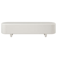 Keely White High Gloss TV Stand - Ornate Home