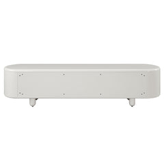 Keely White High Gloss TV Stand - Ornate Home