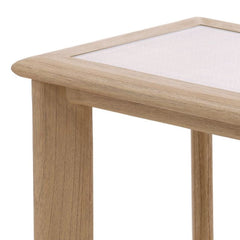 Keenan Natural Side Table - Ornate Home