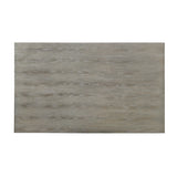 Keene Light Gray/Black Metal Dining Table - Ornate Home