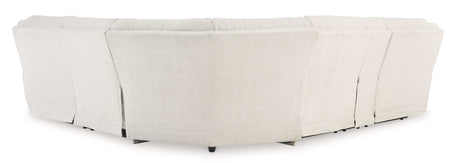 Keensburg Linen 3pc Power Reclining Sectional (left-arm Console) - Ornate Home
